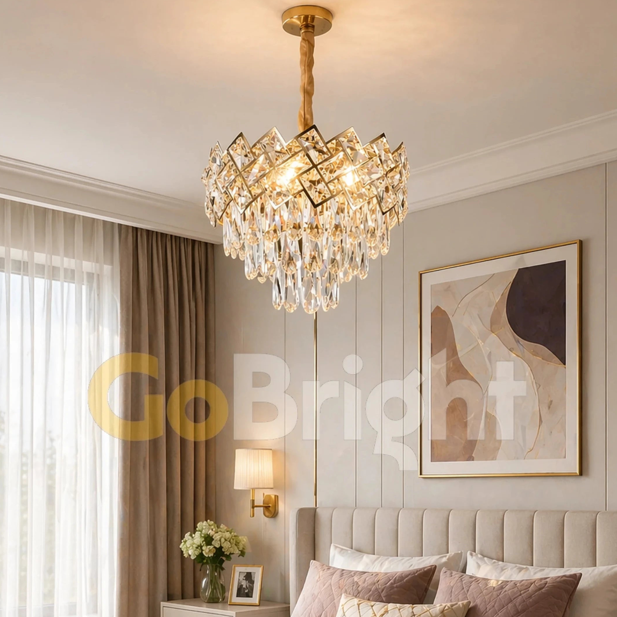 Candelabru Magnum Diametru 30cm Auriu