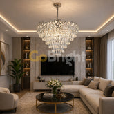 Candelabru Magnum Diametru 60cm Argintiu