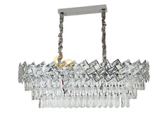 Candelabru Magnum Diametru 80cm x 30cm Argintiu