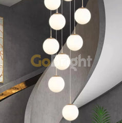 Candelabru Moon 25xE27 Diametru 60cm Auriu