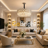 Candelabru Mosaic Diametru 50cm Argintiu