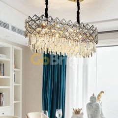 Candelabru Mosaic Diametru 80x35cm Argintiu