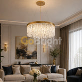 Candelabru Nova Diametru 40cm Auriu