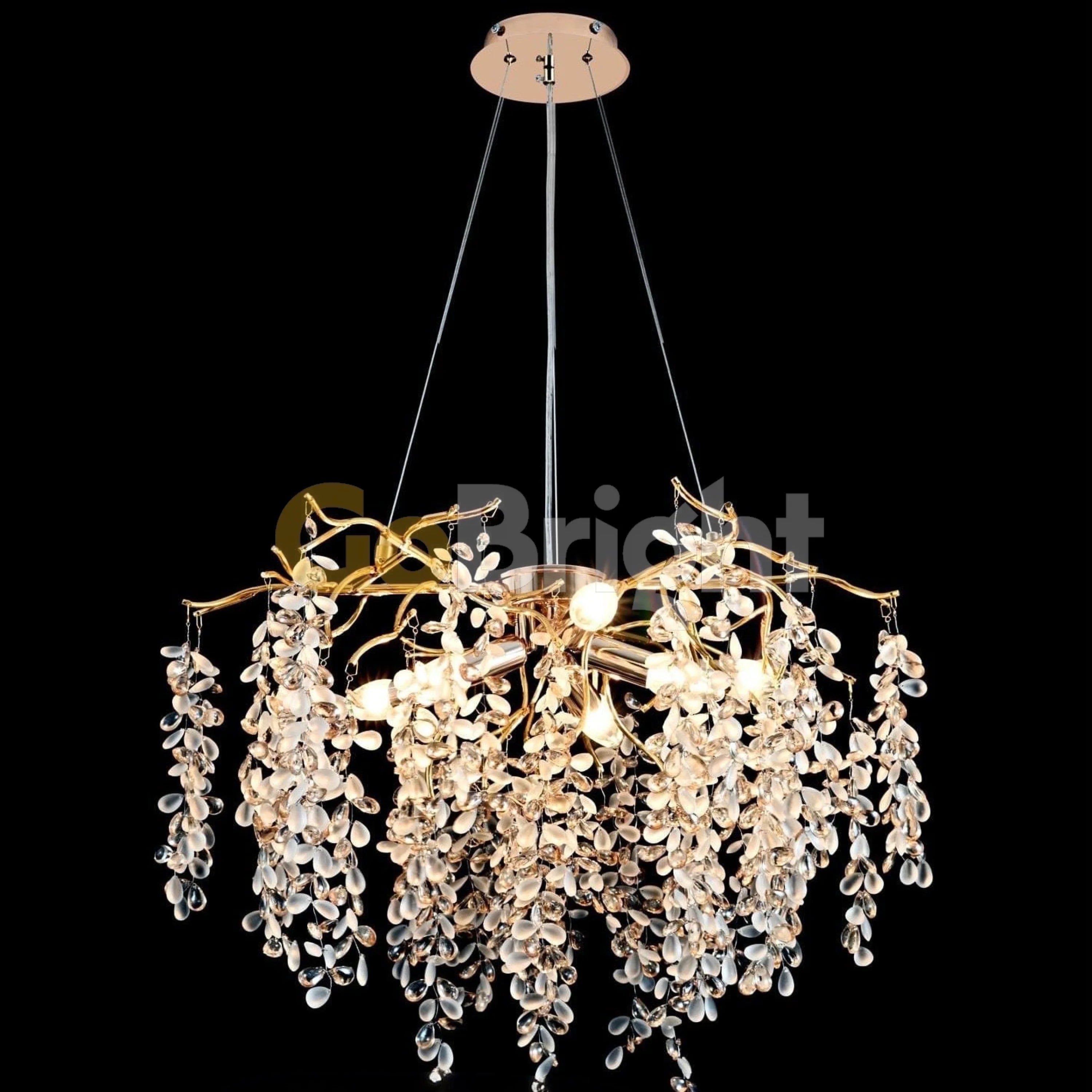 Candelabru Olivia 60cm 6xE14 Auriu