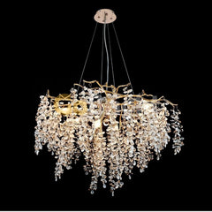 Candelabru Olivia 80cm 8xE14 Auriu