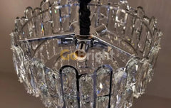 Candelabru Pavo Diametru 40cm Argintiu