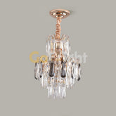 Candelabru Rixos Diametru 30cm Auriu