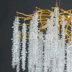 Candelabru Tigres 60cm 6xE14 Auriu