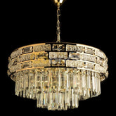 Candelabru Zergo 10xE27 Diametru 50cm Auriu