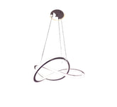 Pendul LED Diametru 50cm 120W cu Telecomanda Trinity 3 Tipuri de Lumini Alb