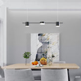 Pendul LED 70cm 30W cu Telecomanda Urban 3 Tipuri de Lumini Negru