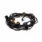 Ghirlanda Terasa 10m 10xE14 Fara becuri Negru