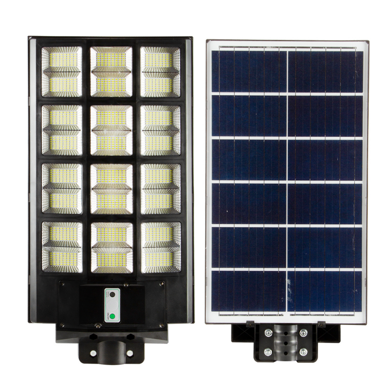 Lampa LED Solara 900W IP65 Telecomanda 6500K Senzor de Lumina si Miscare