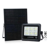 Proiector LED 100W cu Panou Solar si Telecomanda Monocristaline 6500K