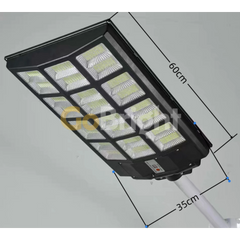 Lampa LED Solara 900W IP65 Telecomanda 6500K Senzor de Lumina si Miscare