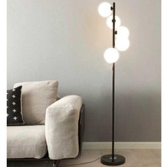 Lampadar Jolie 5xE27 177cm Negru
