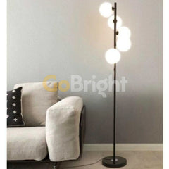 Lampadar Jolie 5xE27 177cm Negru