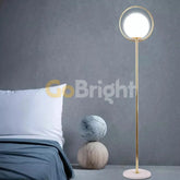 Lampadar Jolie Marmura 1xE27 165cm Auriu + Alb
