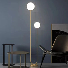 Lampadar Jolie 2xE27 168cm Auriu