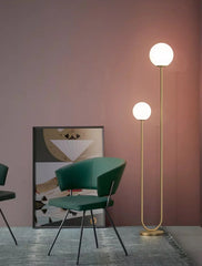 Lampadar Jolie 2xE27 168cm Auriu