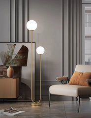 Lampadar Jolie 2xE27 168cm Auriu