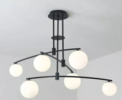 Pendul Jolie 6xG9 Becuri Incluse Diametru 100cm Negru