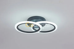 Lustra LED 35W Telecomanda Odele 3 Tipuri de Lumini Negru