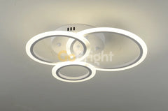 Lustra LED 66W Telecomanda Odele 3 Tipuri de Lumini Alb