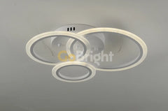 Lustra LED 66W Telecomanda Odele 3 Tipuri de Lumini Alb