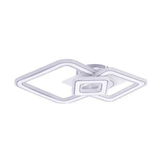 Lustra LED cu Telecomanda Belize 3 Tipuri de Lumini 100W Alb