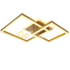 Lustra LED cu Telecomanda Azele 3 Tipuri de Lumini 160W Auriu