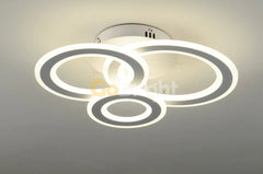 Lustra LED cu Telecomanda Estia 3 Tipuri de Lumini 170W Alb