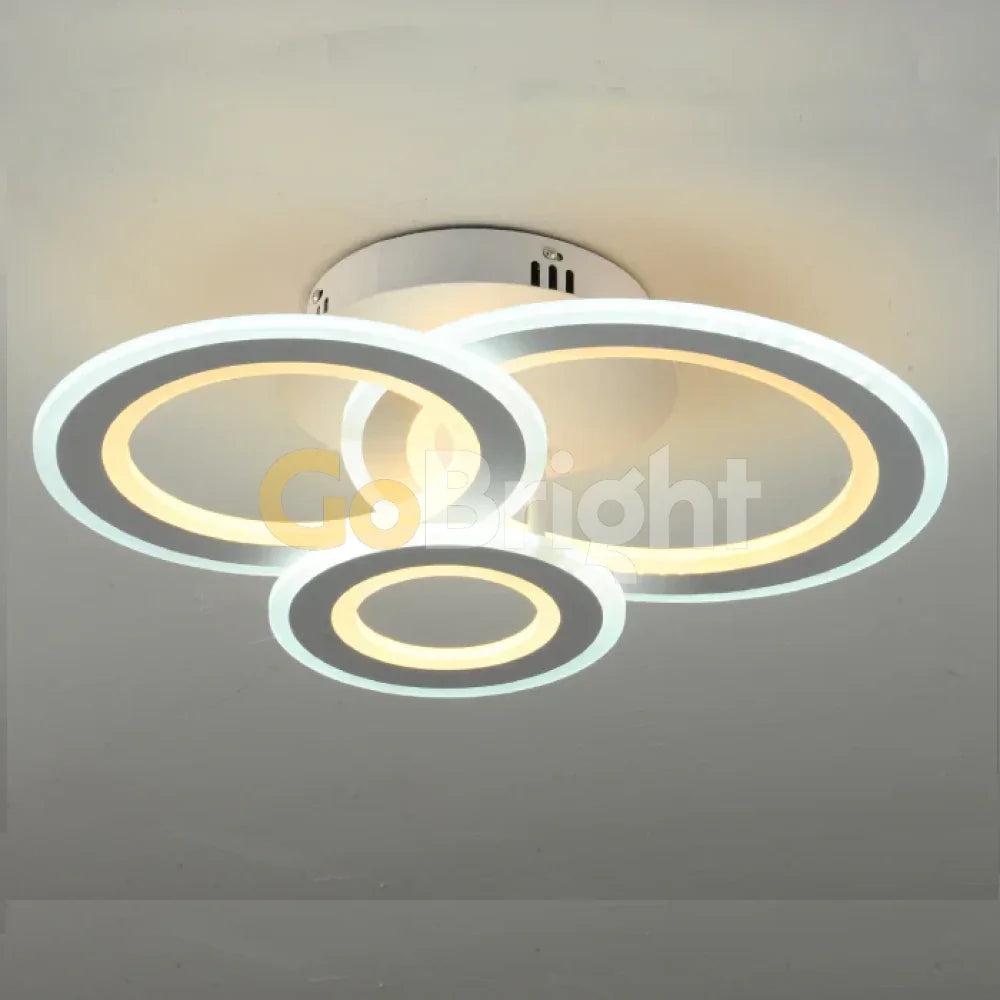 Lustra LED cu Telecomanda Estia 3 Tipuri de Lumini 170W Alb