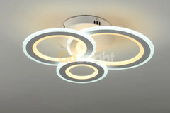 Lustra LED cu Telecomanda Estia 3 Tipuri de Lumini 170W Alb