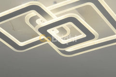 Lustra LED cu Telecomanda Estia 3 Tipuri de Lumini 170W Alb