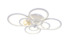 Lustra LED cu Telecomanda Odele 3 Tipuri de Lumini 284W Alb