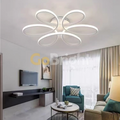 Lustra LED cu Telecomanda Urban 3 Tipuri de Lumini 160W Alb