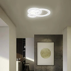 Lustra LED cu Telecomanda Belize 3 Tipuri de Lumini 100W Alb