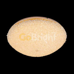 Lustra LED Glow 40cm cu Telecomanda 3 Tipuri de Lumini 50W Auriu