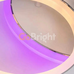 Lustra LED RGB 65W cu Telecomanda Liam 3 Tipuri de Lumini Alb