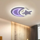 Plafoniera LED RGB Diametru 50cm 100W cu Telecomanda Raisa 3 Tipuri de Lumini Alb