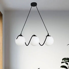 Pendul Jolie Reglabil 3xE27 50cm Negru