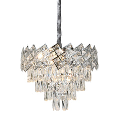 Lustră modernă pentru living, design elegant și iluminare LED eficientă