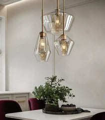 Pendul Jolie Reglabil 1xE27 Auriu