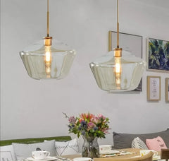 Pendul Jolie Reglabil 1xE27 Auriu