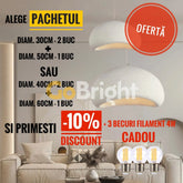 OFERTA Pachet Penduli Wabisabi 2x30cm + 1x50cm