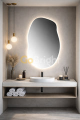 Oglinda LED Cloud 60x90cm Touch 3 Culori Luminoase