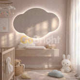 Oglinda LED Premium 110x90cm Touch 3 Culori Luminoase