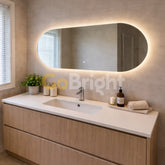 Oglinda LED Premium 120x60cm Touch 3 Culori Luminoase