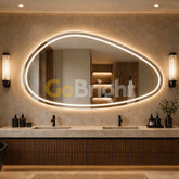Oglinda LED Premium 160x85cm Touch 3 Culori Luminoase